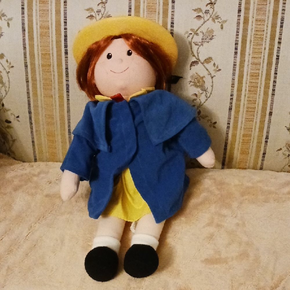 Blue and Yellow Plush Doll